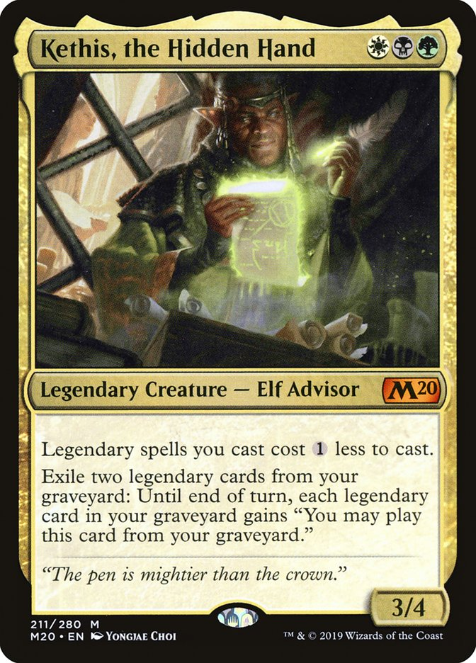 The Great EDH Challenge: Abzan  Kethis Black People  Disciple of the Vault